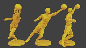 Soccer Player SP 029 3D model