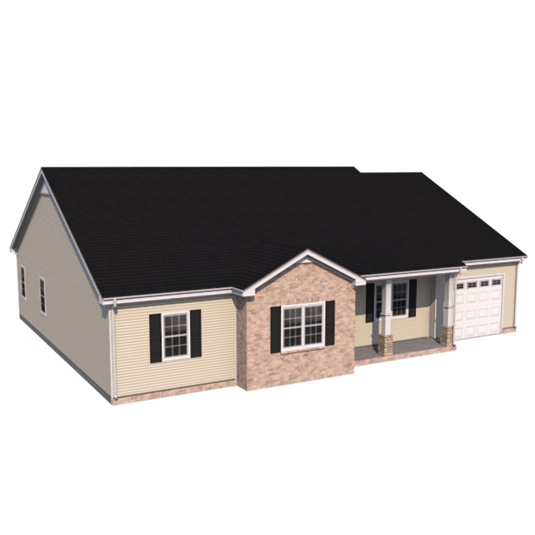 3d Dxf House 13