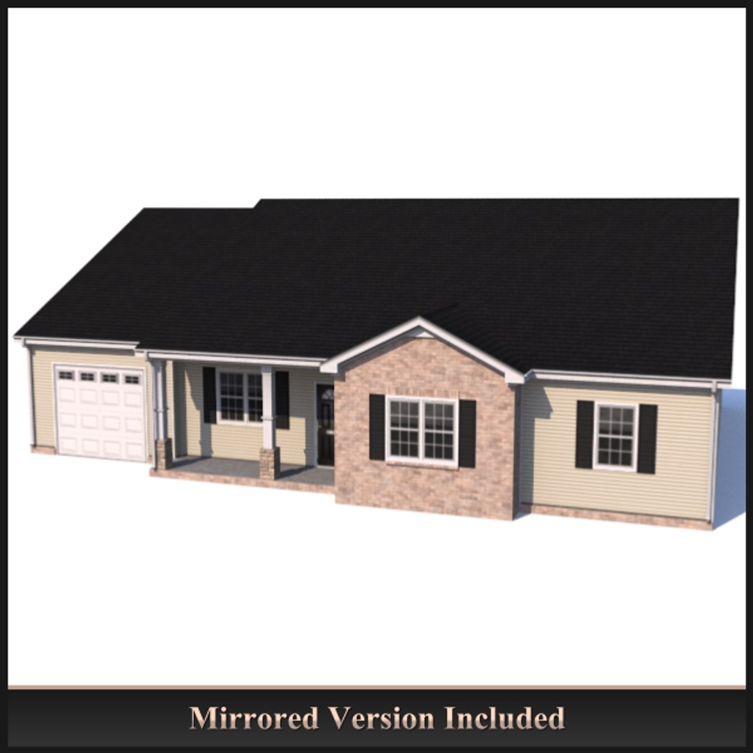 3d Dxf House 13
