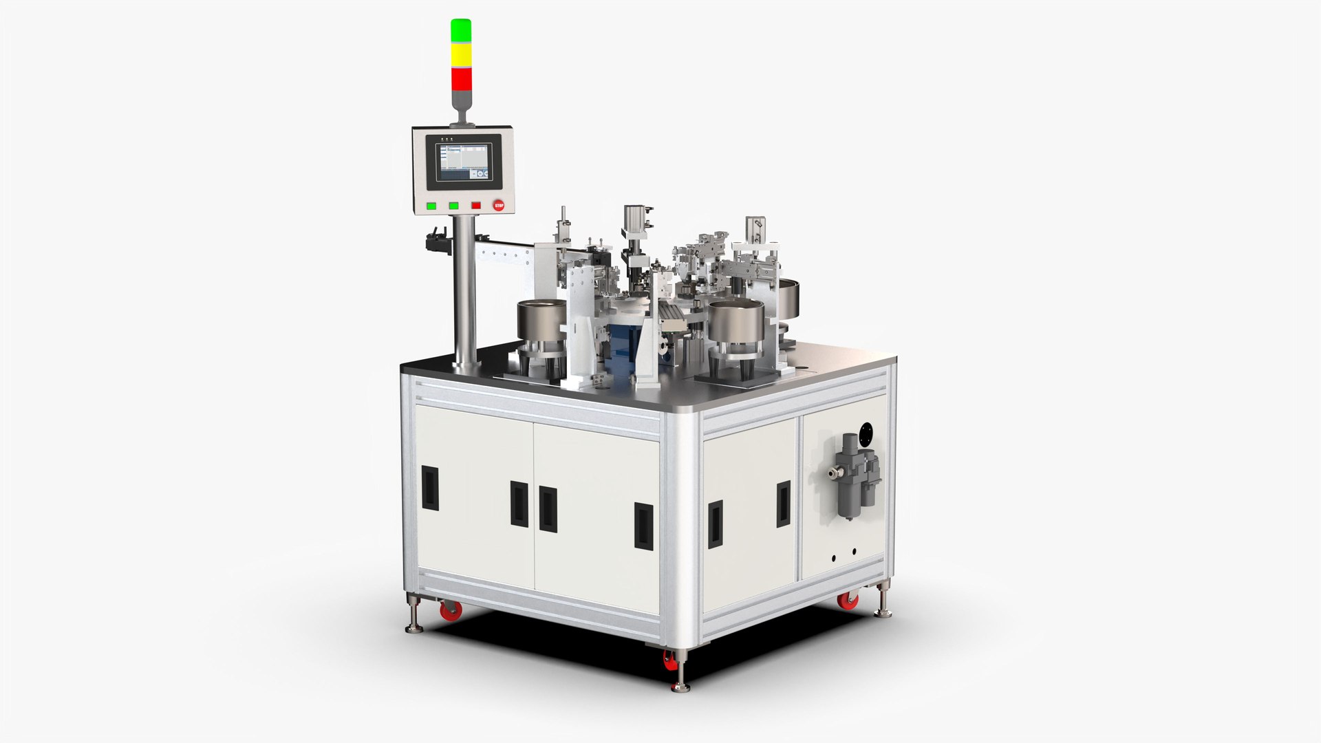 3D Automatic Stator Swing Assembly Machine Model - TurboSquid 2001362