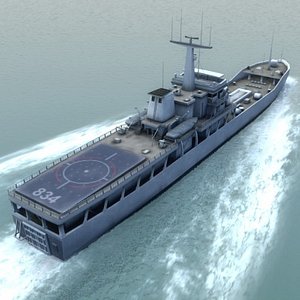 yuting 072-ii ship 3d model