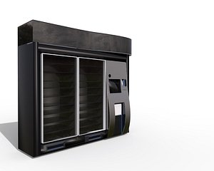 vendor machine 3d model