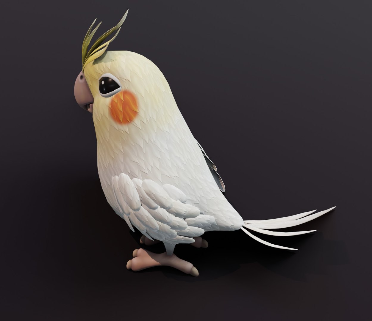 Cartoon Parrot Bird Animations 3D Model - TurboSquid 1546214