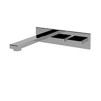 Gessi rettangolo modern contemporary wall mounted tap mixet faucet