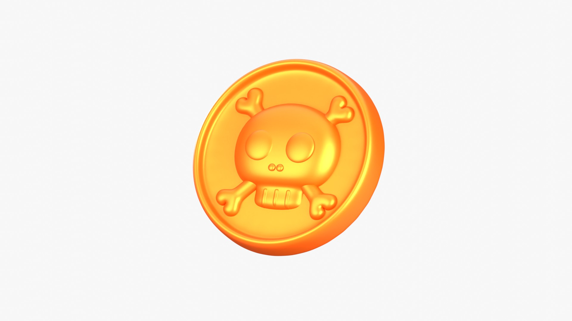 Medal Skull 3D Model - TurboSquid 2225190