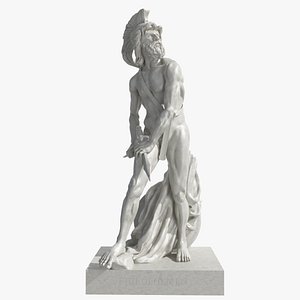 3d philopoemen marble greek model