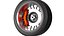 Pinça Brembo de pneu de roda de carro BBS Rim R888