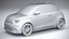 Fiat 500e Abarth 2023 3D model