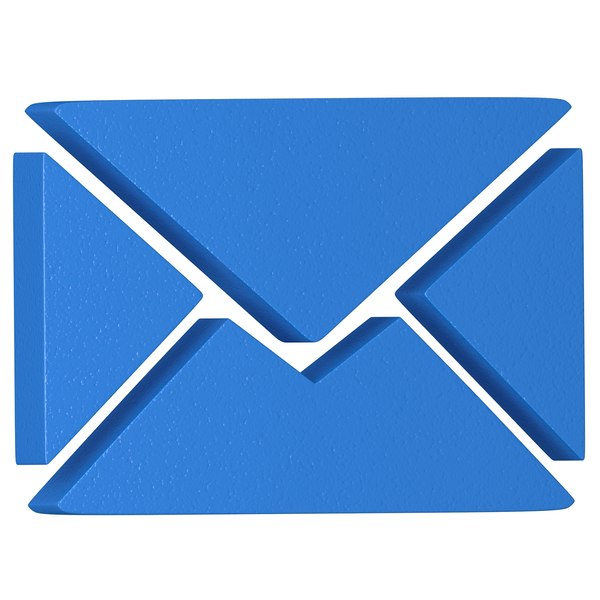 letter icon 3D