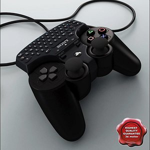 Sony PS2 Controller With Keyboard