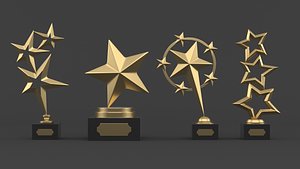 3D Trophy Cup Collection