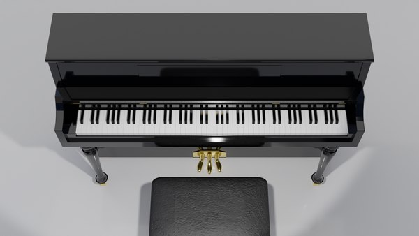 Yamaha piano 3D model - TurboSquid 1610787