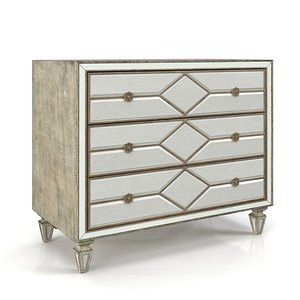 Sanctuary Queen Of Diamonds Bachelorette Chest PBR model