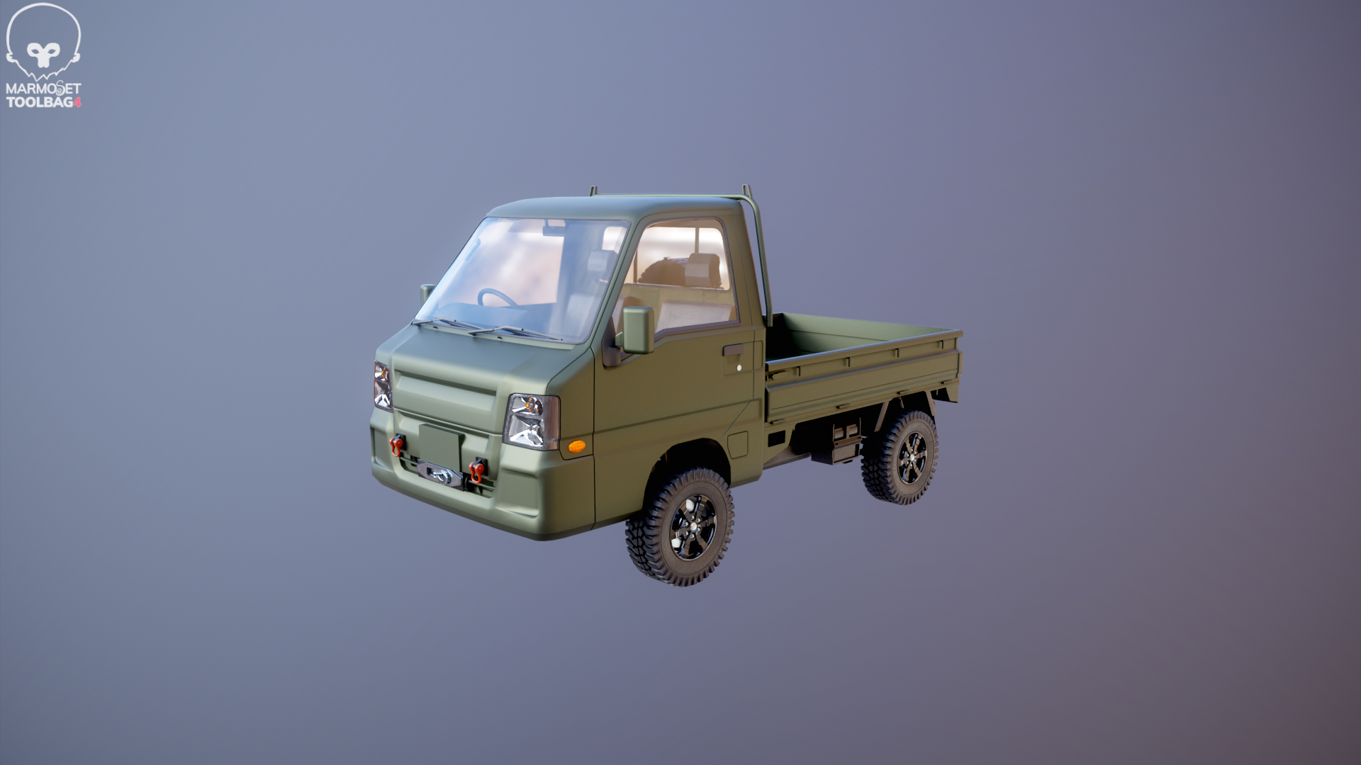 Offroad Kei-Truck Model - TurboSquid 2251303