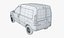 3d model renault kangoo van