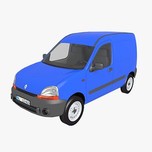 3d model renault kangoo van