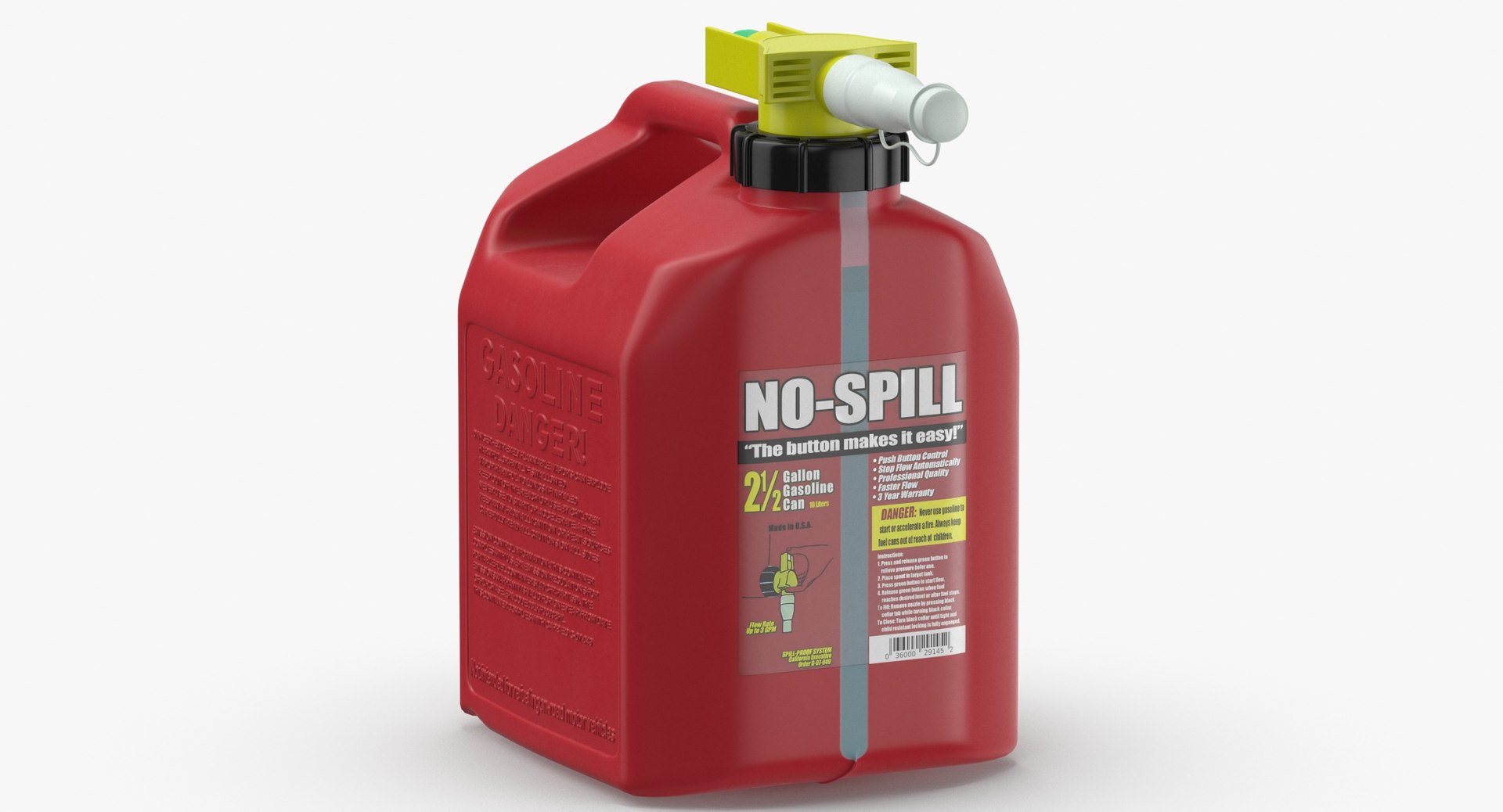 Gas Container 01 3D - TurboSquid 1523419