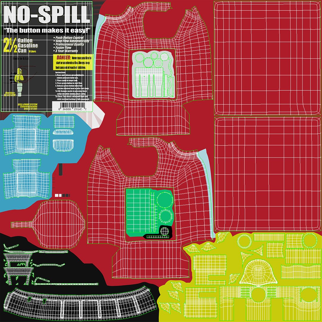 Gas Container 01 3D - TurboSquid 1523419