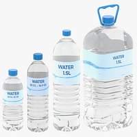4 Water Bottles Collection