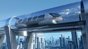 3D C4D creates animated scenes for transportation-related content