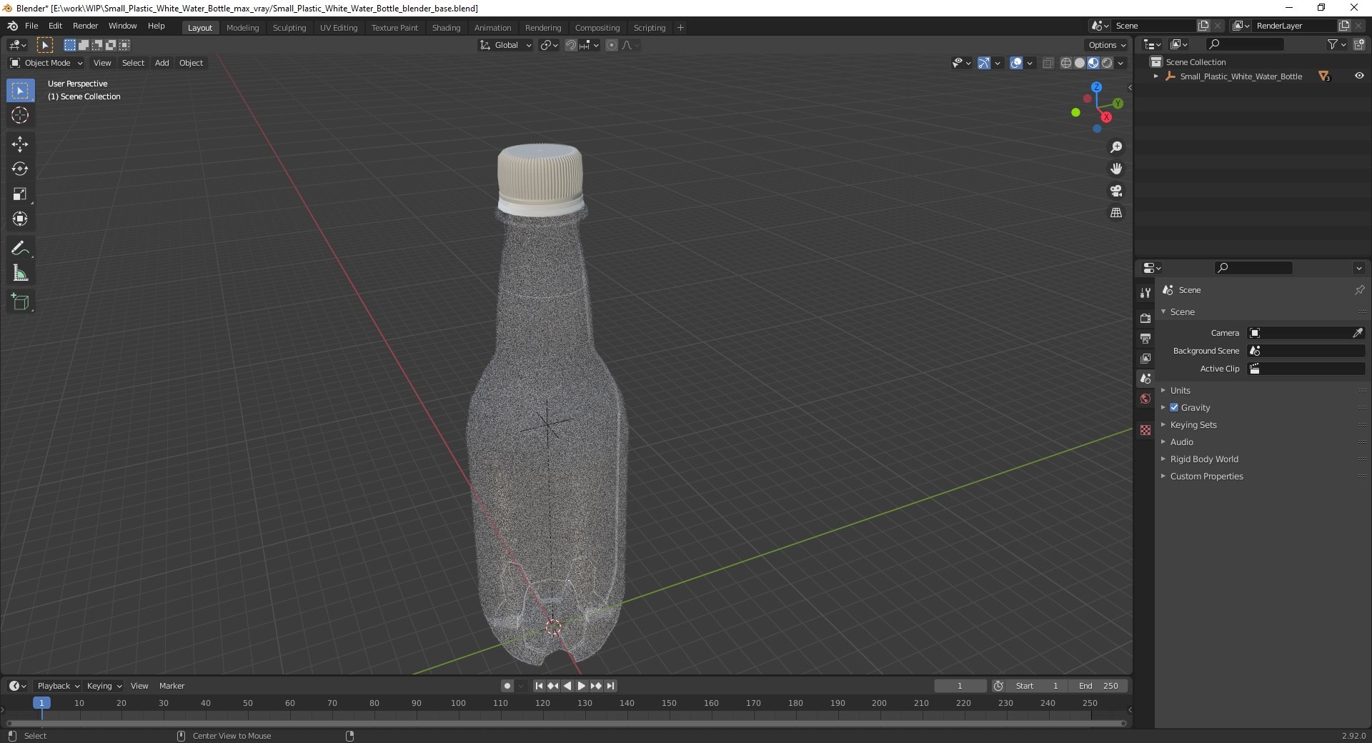 3D Small Plastic White Water Bottle https://p.turbosquid.com/ts-thumb/Nr/xvjHOt/ol/smallplasticwhitewaterbottlevray3dmodel021/jpg/1714535923/1920x1080/fit_q87/8d2ae18a73caed4ff1bee1e3f071b7605fe5e6af/smallplasticwhitewaterbottlevray3dmodel021.jpg