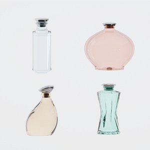 Perfume bottle pack plus scene