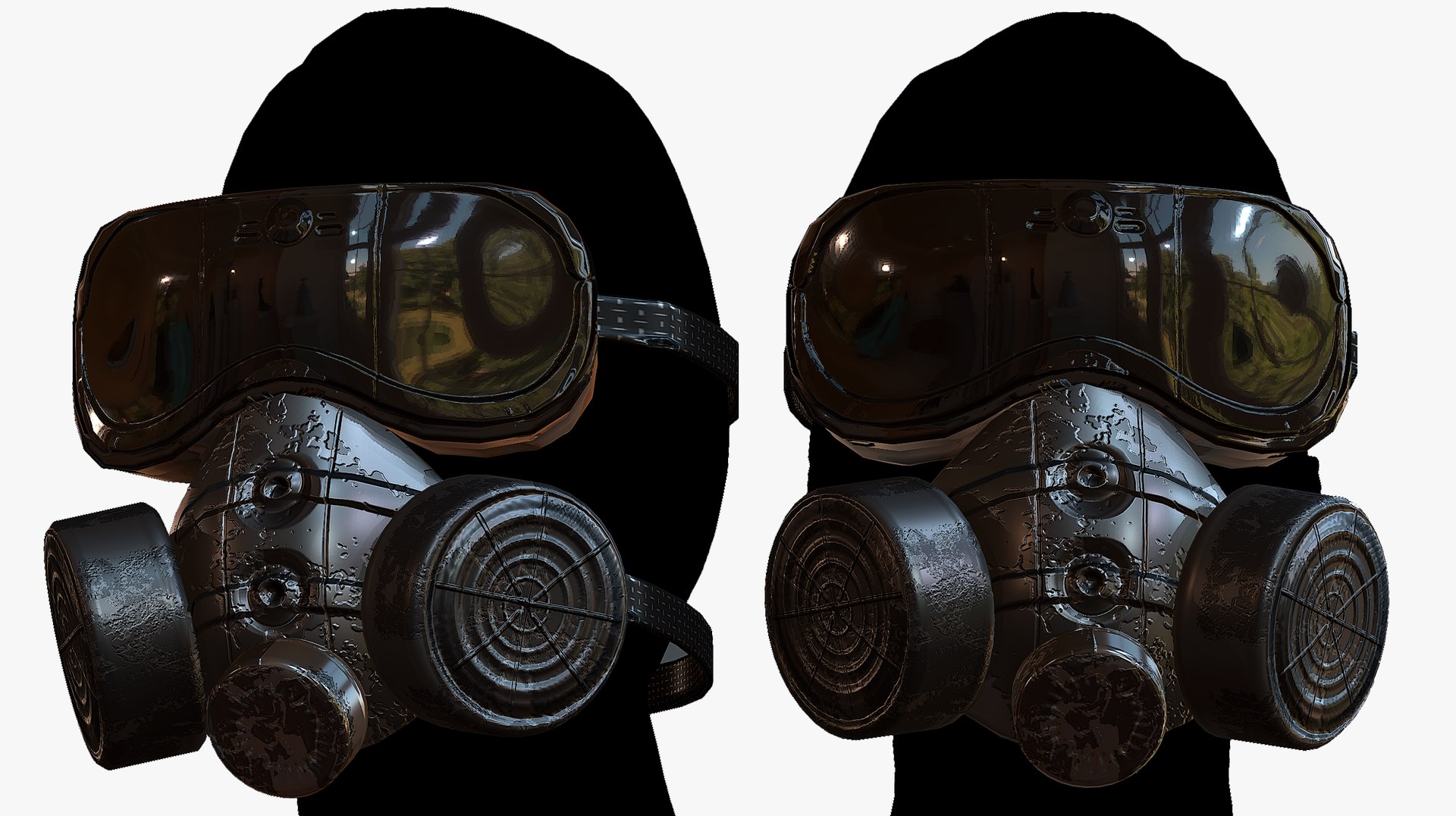 Free Gas Mask Model - TurboSquid 1693987