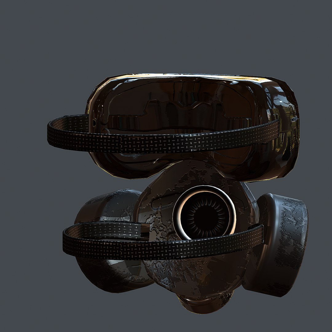 Free Gas Mask Model - TurboSquid 1693987