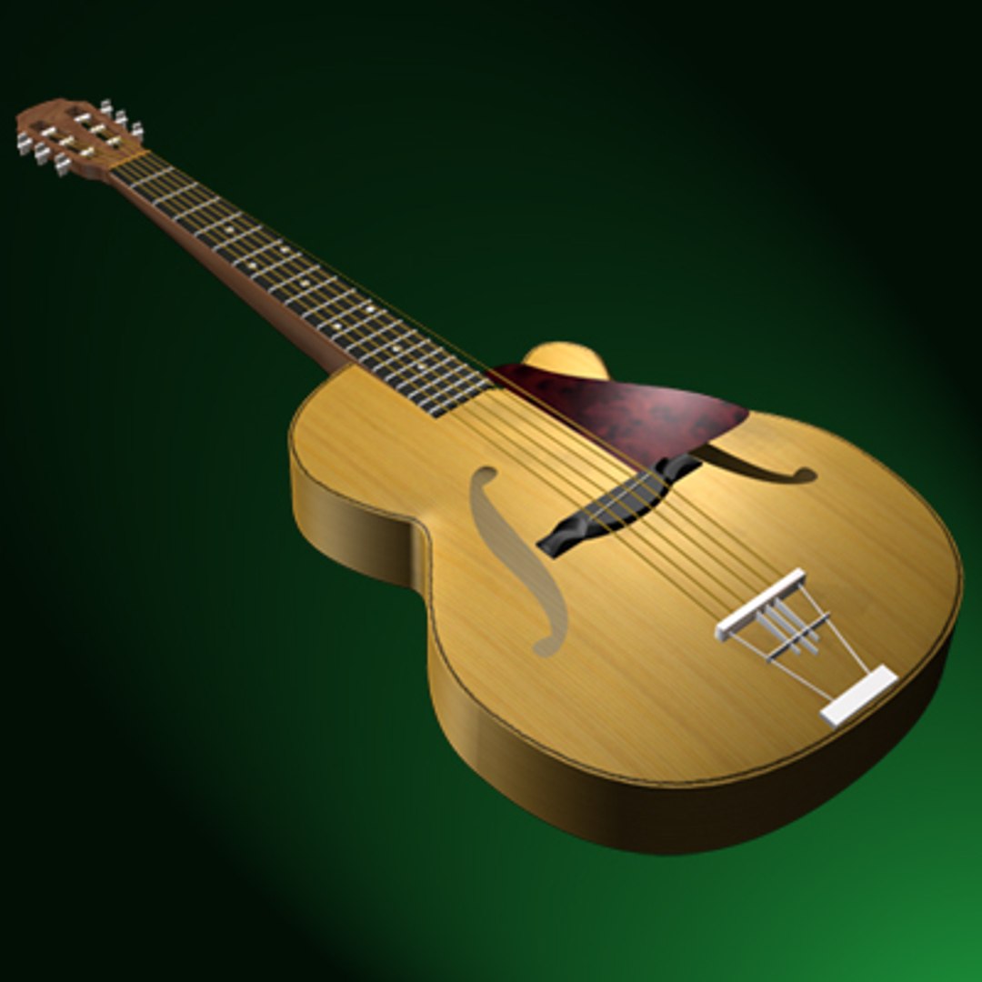 3d Music Instrument Model