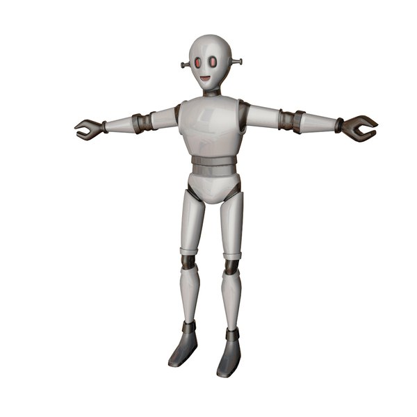 Robot cartoon character 3D model - TurboSquid 1370721