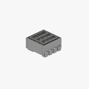 Brutalist Building 04 model