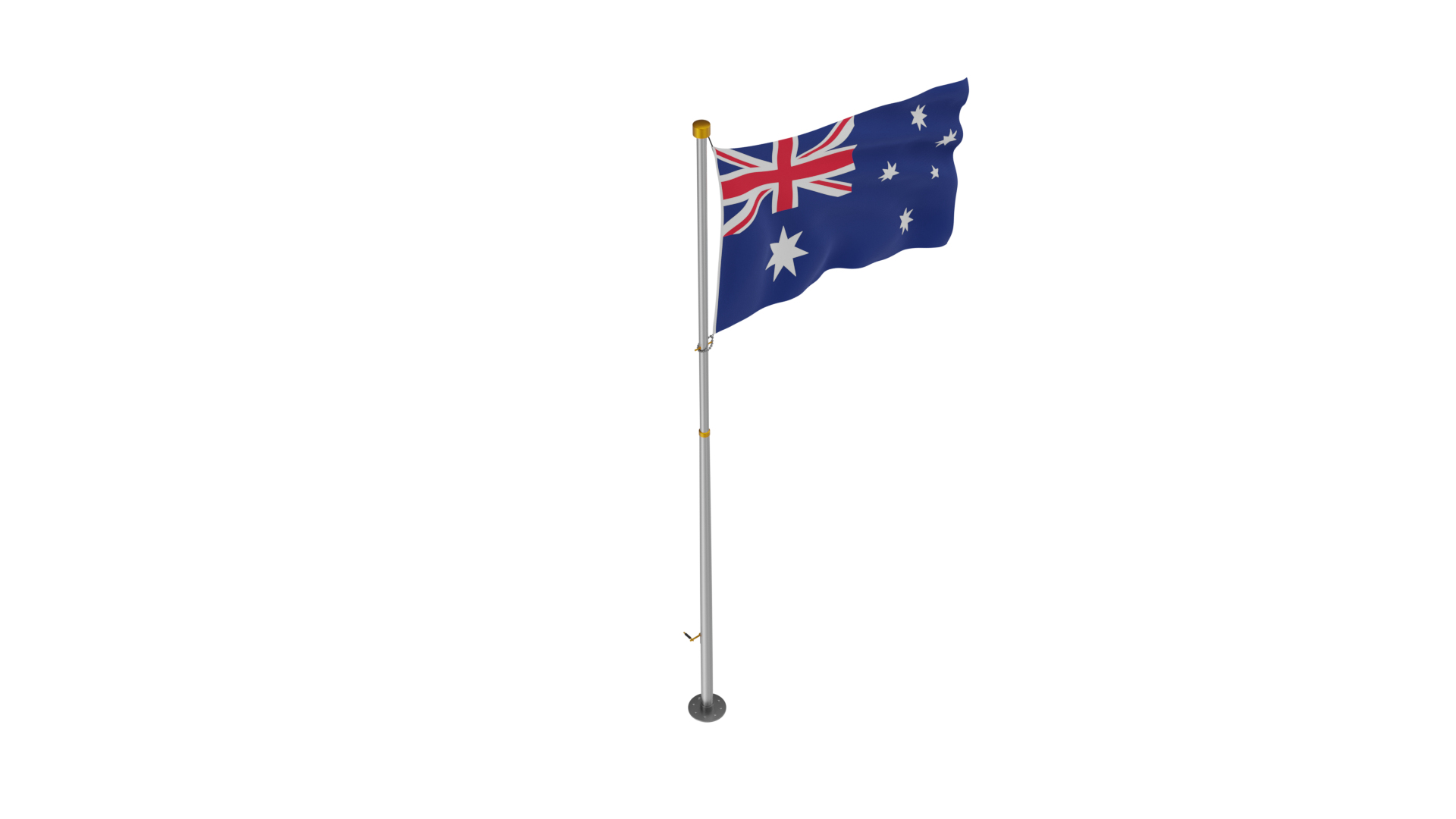 Australian Flags Model - TurboSquid 2207518