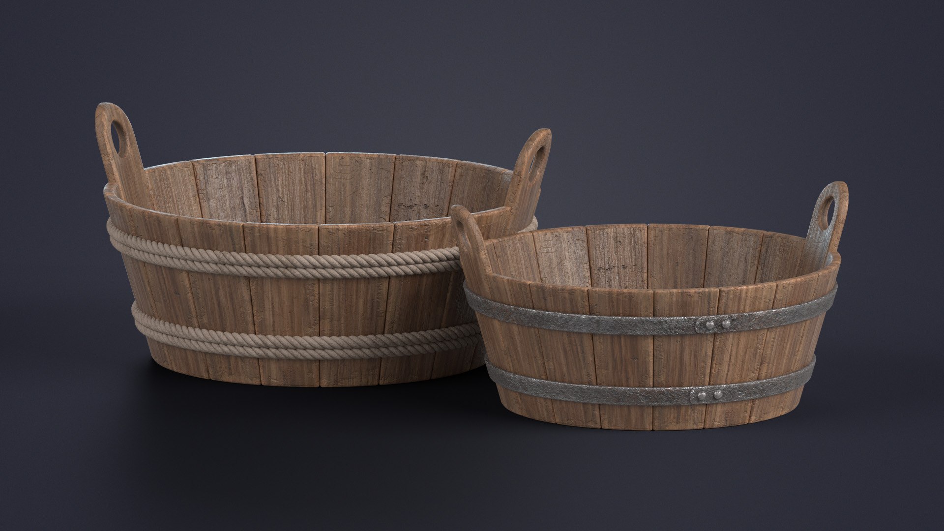 Wooden Medieval Pack - Storage 3D - TurboSquid 2359575