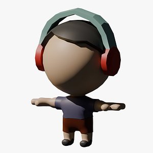 Low Poly Characters 3D