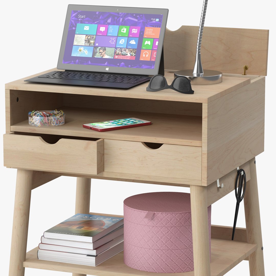 3D Ikea Knotten Standing Desks - TurboSquid 1307600
