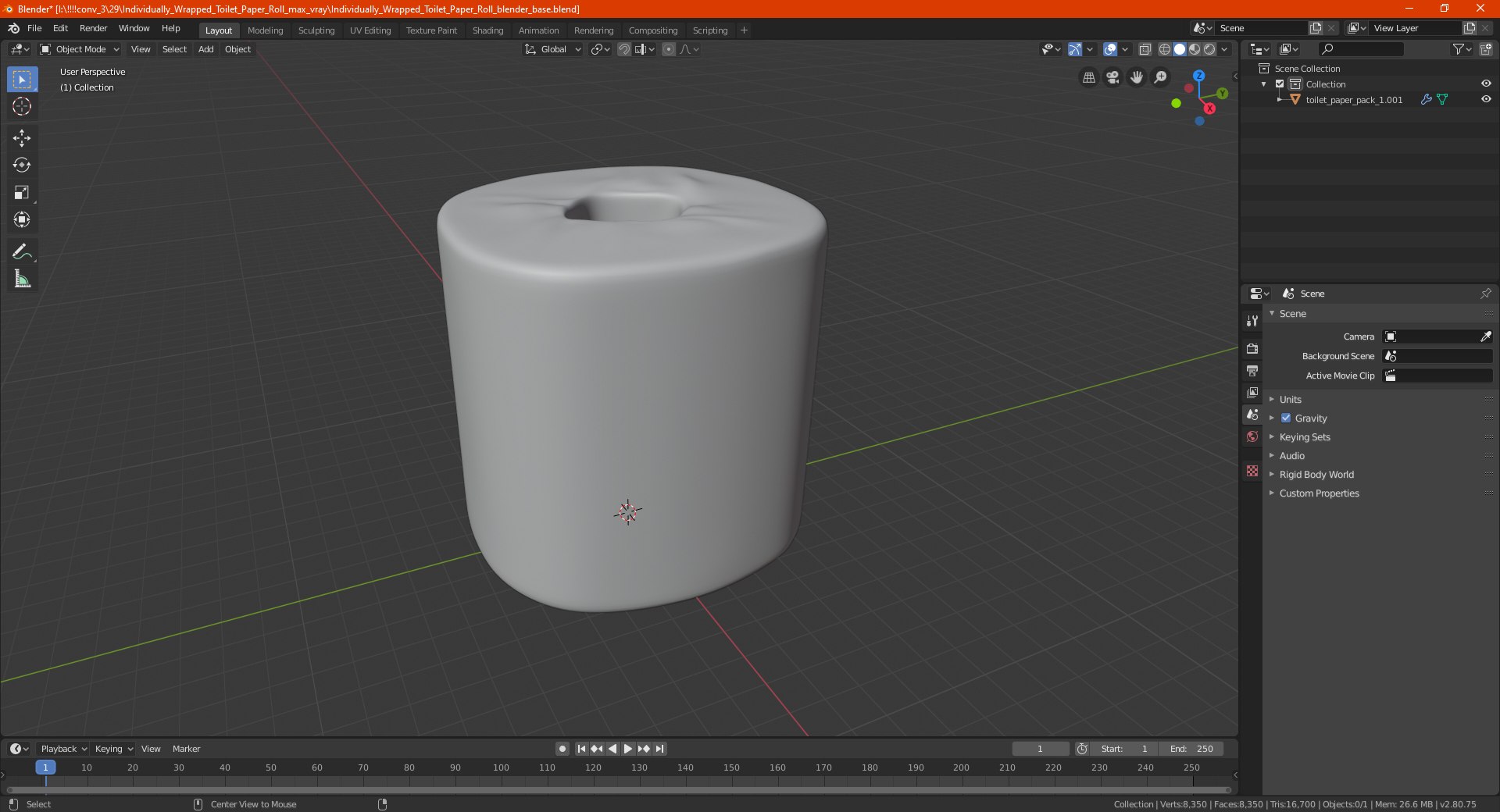 3D individually wrapped toilet paper https://p.turbosquid.com/ts-thumb/Ns/PXehWd/HeuV8bDq/individuallywrappedtoiletpaperrollvray3dmodel018/jpg/1597355318/1920x1080/fit_q87/6efd0cccb129808792c9b4d89adc6be7cc739f1c/individuallywrappedtoiletpaperrollvray3dmodel018.jpg
