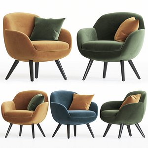 3D margi armchair papadatos