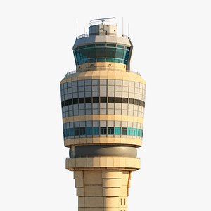 atlanta air control tower 3D