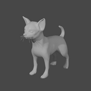 Chihuahua basemesh 3D model