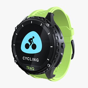 Titan TraQ Triathlon - Green 3D model