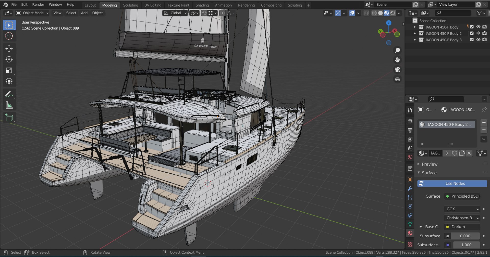 3D Catamaran LAGOON 450-F flybridge https://p.turbosquid.com/ts-thumb/Ns/dqyehW/my/lagoon450fw1/png/1639431235/1920x1080/fit_q87/61284afcc9b898424fe4333619770e9ff95d3ed4/lagoon450fw1.jpg