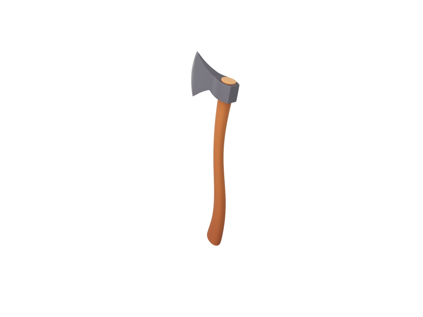 Cartoon Axe 3D Model - TurboSquid 1897914