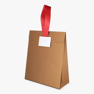 Gift Paper Bag M 1 3D model
