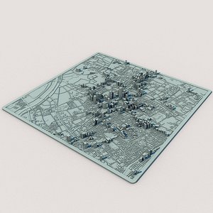 Nanjing City Jiangsu China 3D