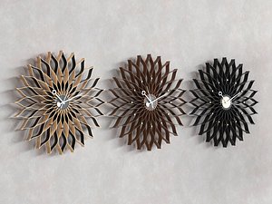 Sunflower Clock