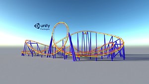 Roller coaster VR Unity PKG VR