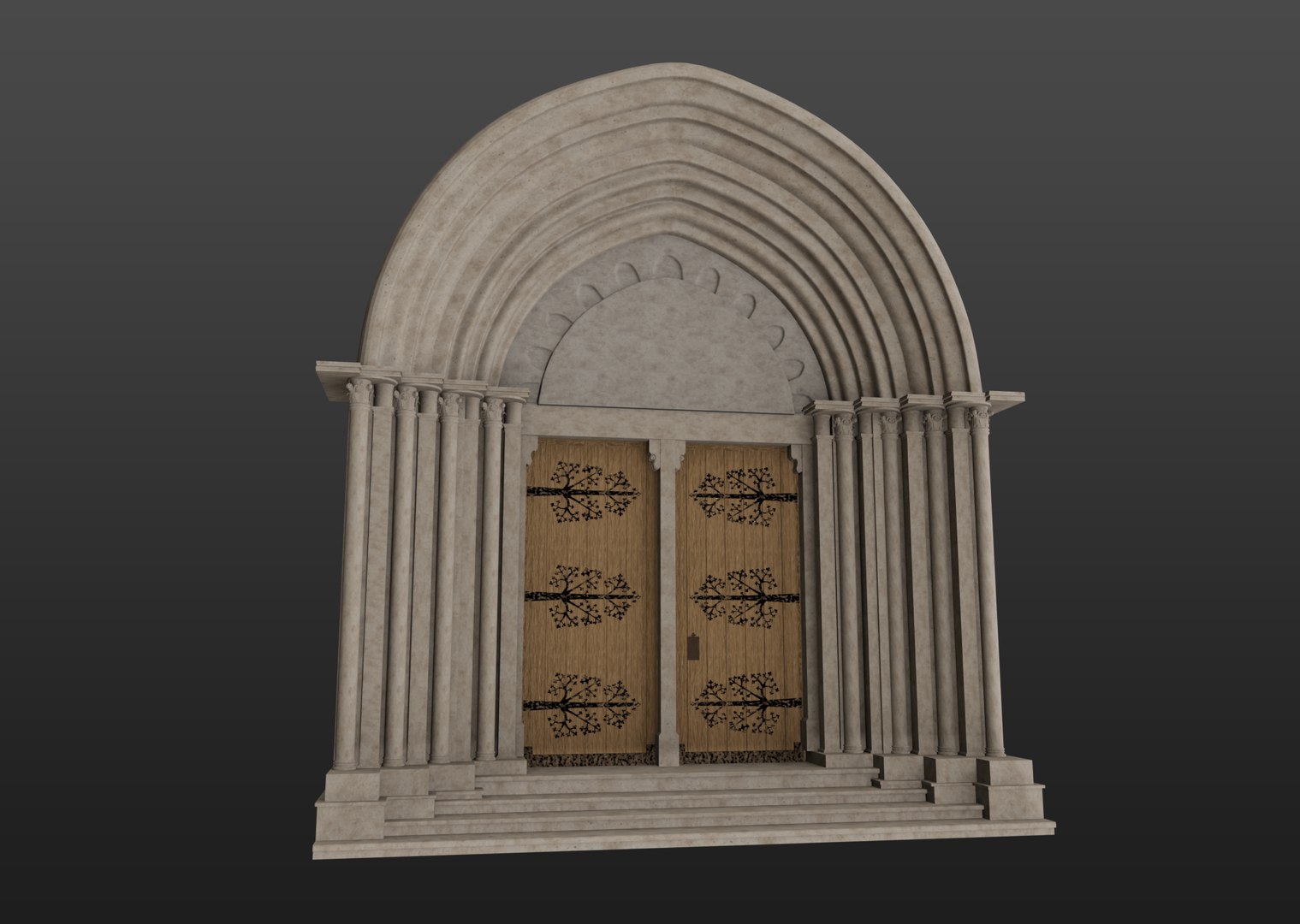 Medieval architecture elements collections 3D model - TurboSquid 1609826