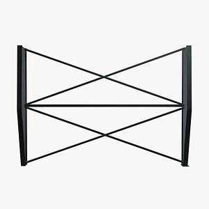 Pillars Frame 3D