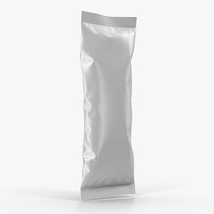 Small White Blank Plastic foil Food Package