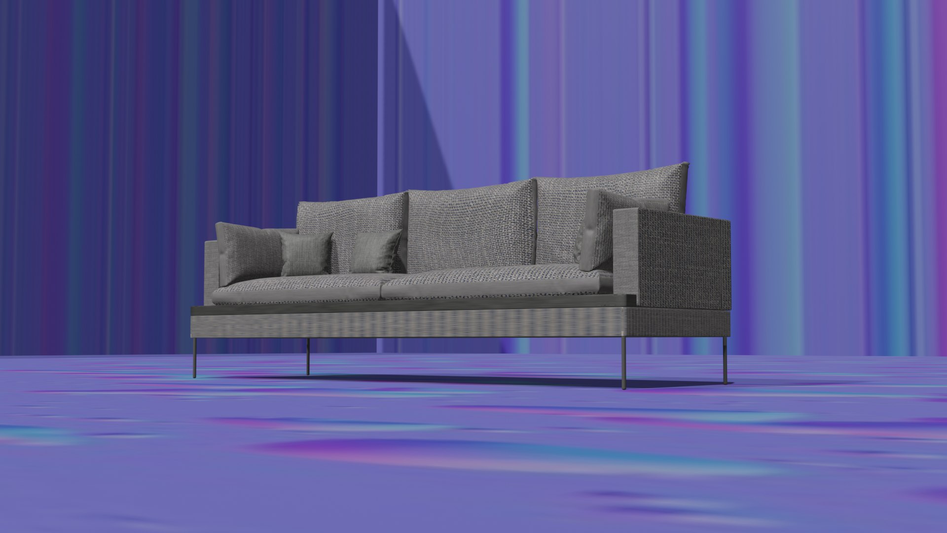 3D Model Couch - TurboSquid 2037667